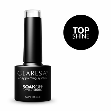 Claresa top shine 5ml do lakierów hybrydowych